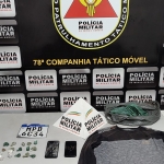 POLÍCIA MILITAR PRENDE AUTOR DE DUPLO HOMICÍDIO ACONTECIDO EM ALMENARA E APREENDE ENTORPECENTES